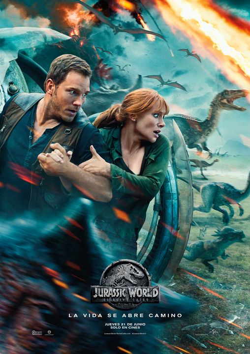 Jurassic World: El reino caído : Póster