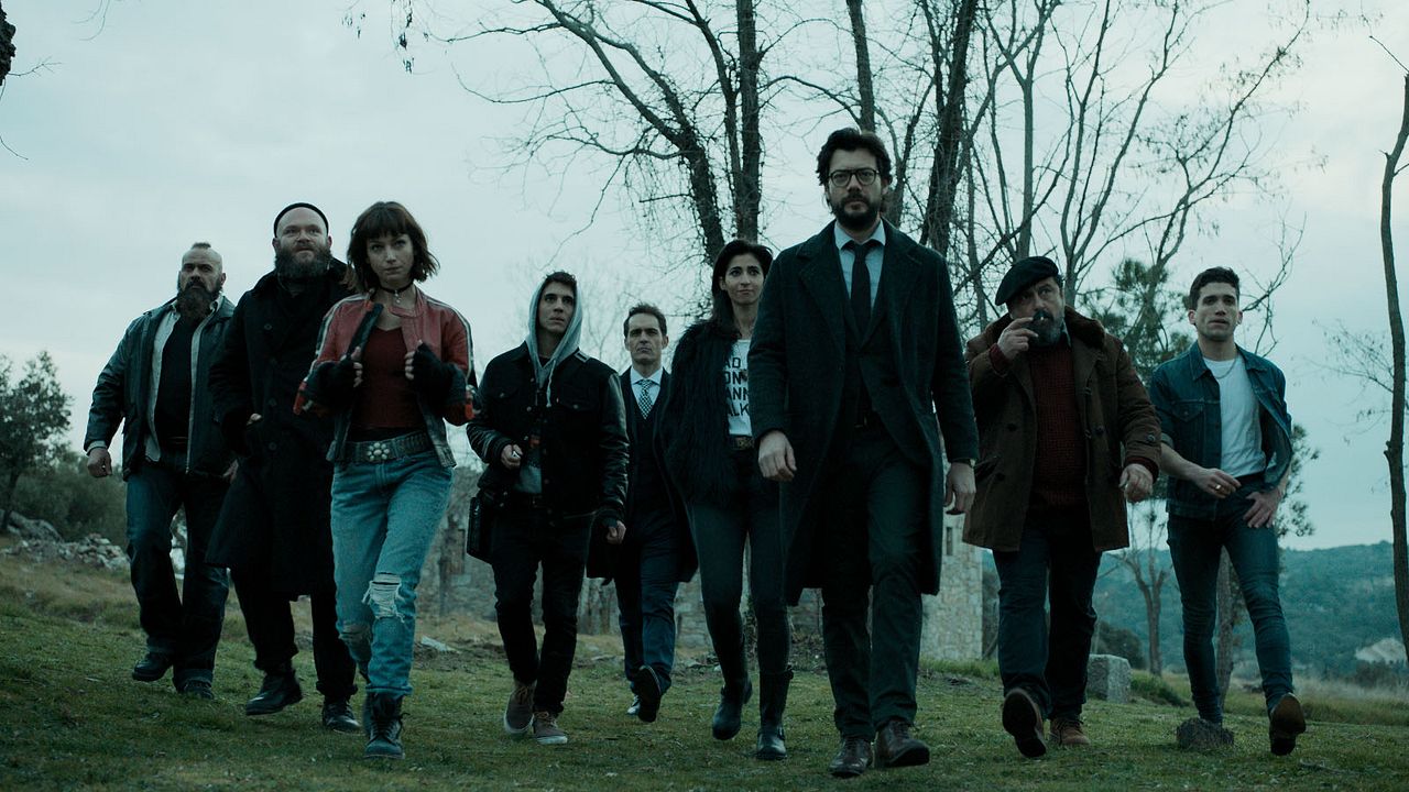La Casa De Papel : Foto Paco Tous, Jaime Lorente, Úrsula Corberó, Alba Flores, Miguel Herrán, Álvaro Morte, Darko Perić, Pedro Alonso