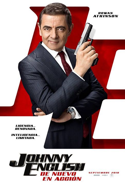 Johnny English: De nuevo en acción : Póster