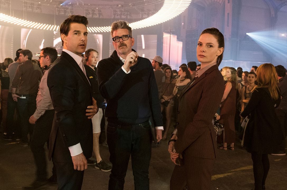 Misión: Imposible - Repercusión : Foto Rebecca Ferguson, Tom Cruise, Christopher McQuarrie