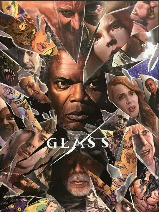 Glass : Póster