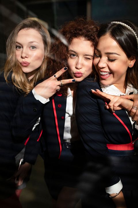 Foto María Pedraza, Danna Paola, Ester Expósito