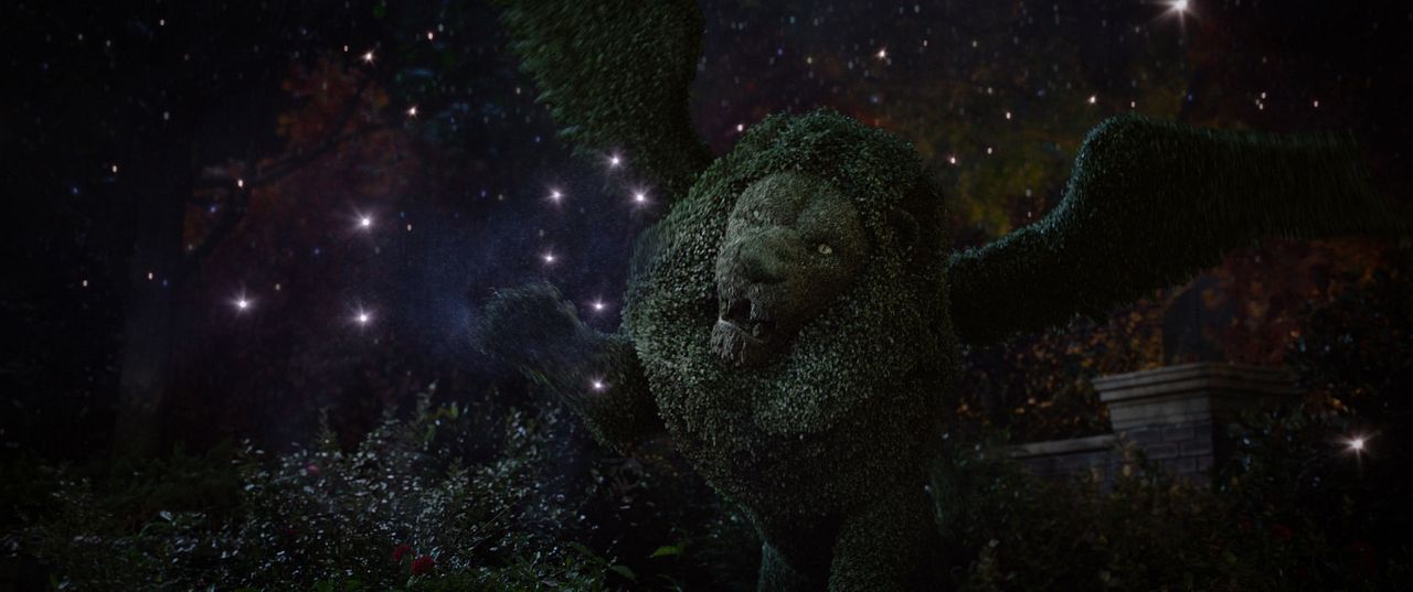 La casa con un reloj en sus paredes : Foto