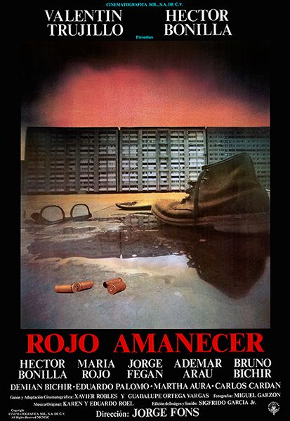 Rojo amanecer : Póster