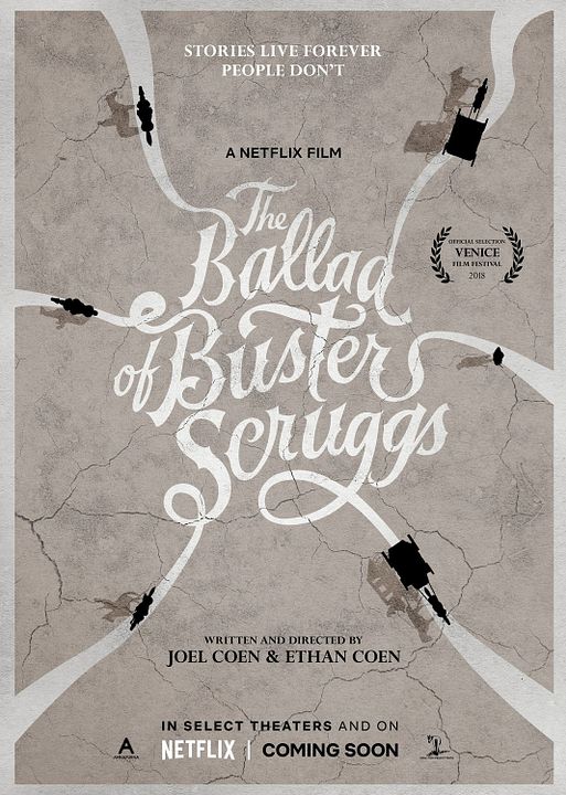La balada de Buster Scruggs : Póster
