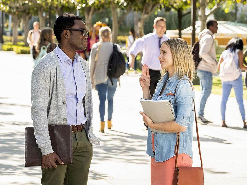 The Good Place : Foto Kristen Bell, William Jackson Harper