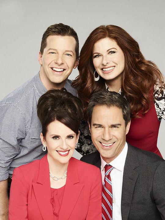 Foto Debra Messing, Megan Mullally