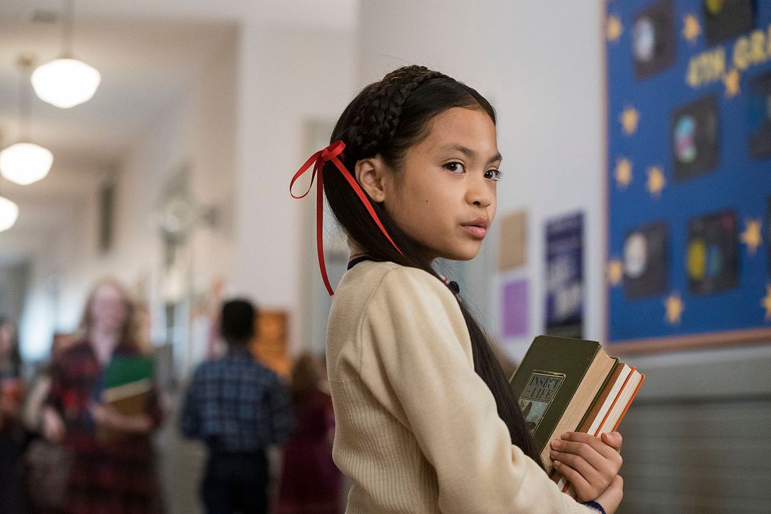 La casa con un reloj en sus paredes : Foto