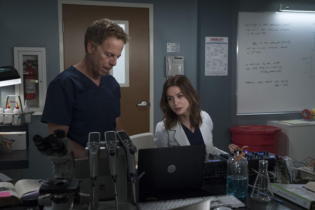 Grey's Anatomy : Foto Greg Germann, Caterina Scorsone