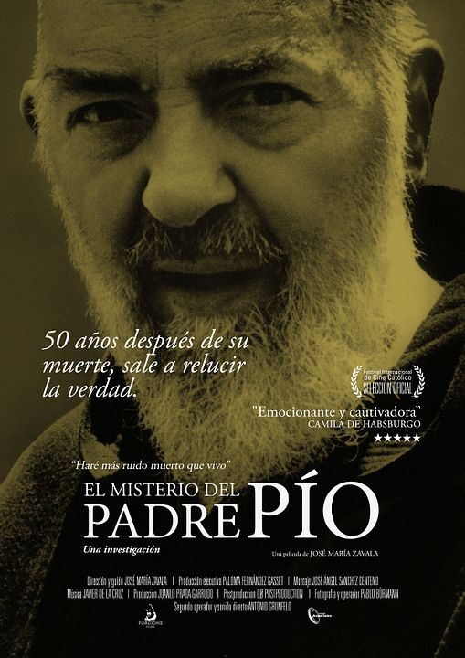 El misterio del Padre Pío : Póster