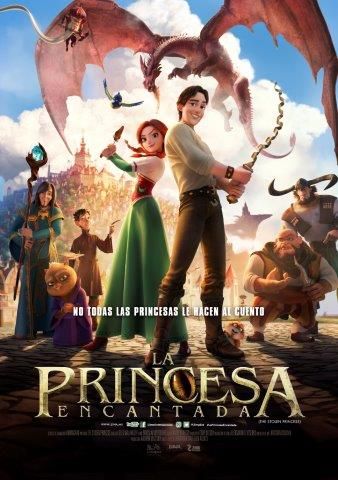 La princesa encantada : Póster