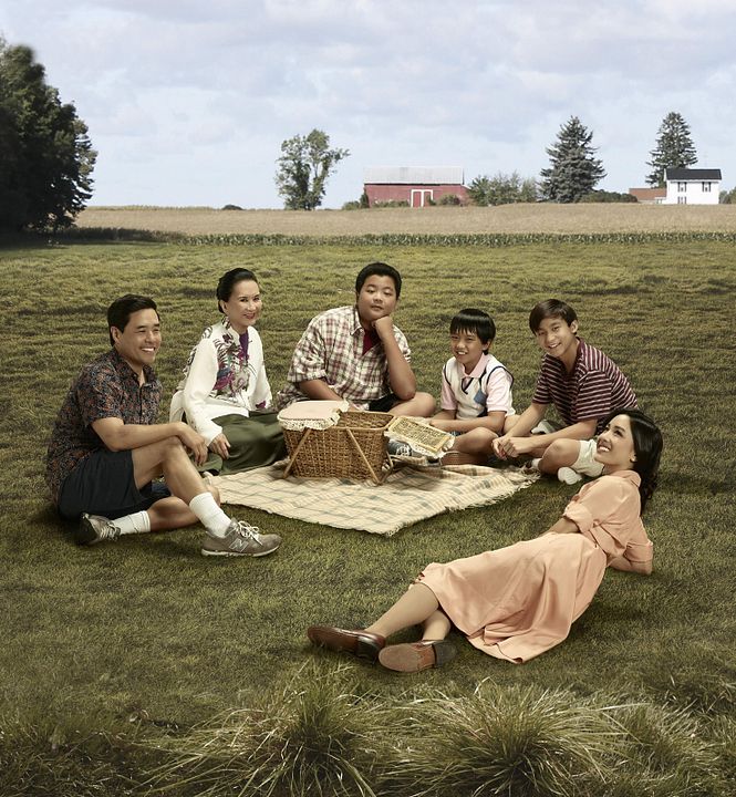 Foto Lucille Soong, Ian Chen, Randall Park, Constance Wu