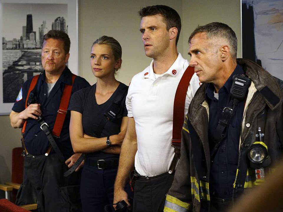 Chicago Med : Foto David Eigenberg, Christian Stolte