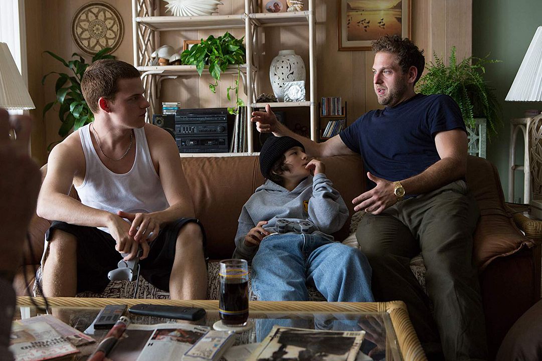 En los 90 : Foto Jonah Hill, Lucas Hedges, Sunny Suljic