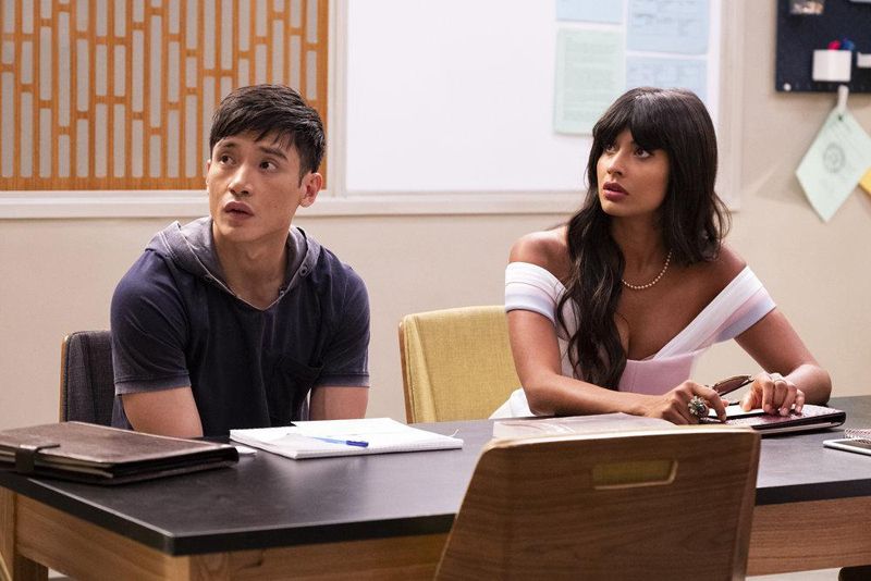 The Good Place : Foto Manny Jacinto, Jameela Jamil