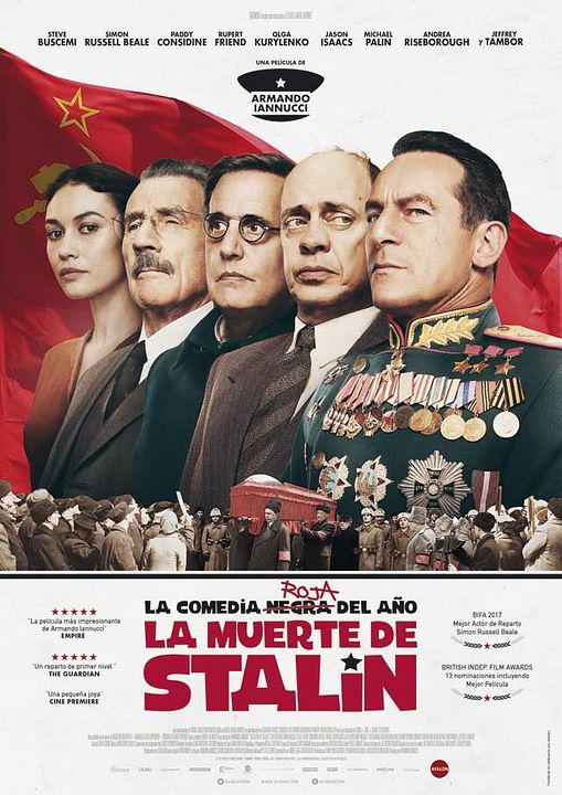 La muerte de Stalin : Póster