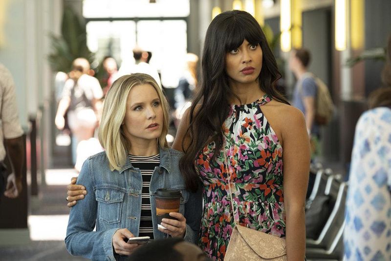 The Good Place : Foto Jameela Jamil, Kristen Bell