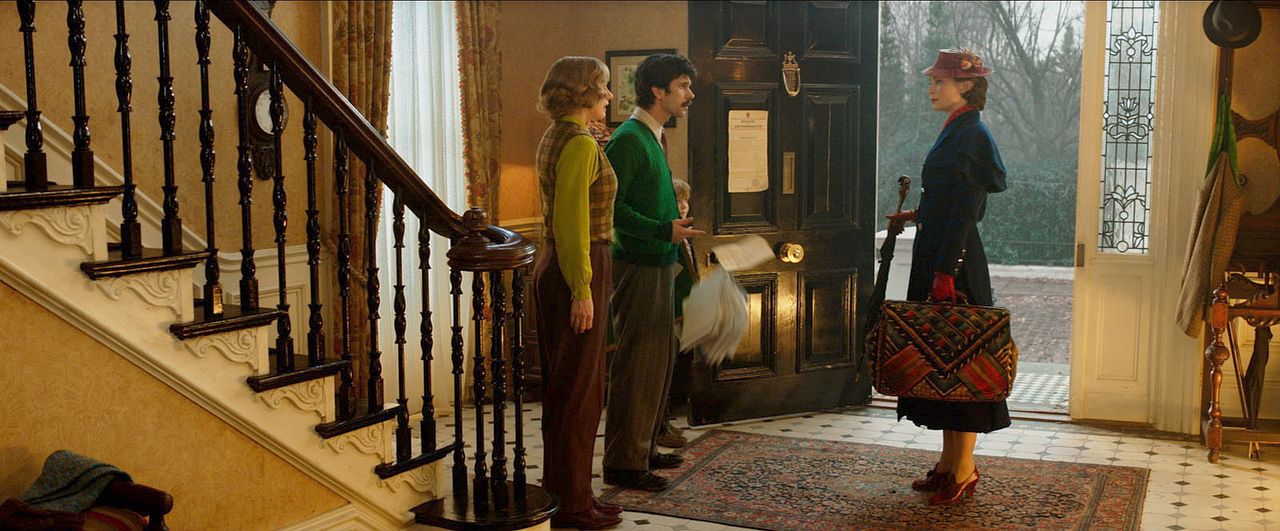 El regreso de Mary Poppins : Foto Emily Mortimer, Ben Whishaw, Emily Blunt