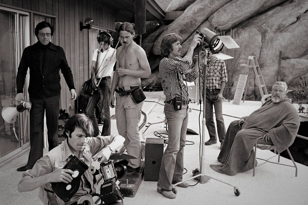 Me amarán cuando esté muerto : Foto Peter Bogdanovich, Orson Welles