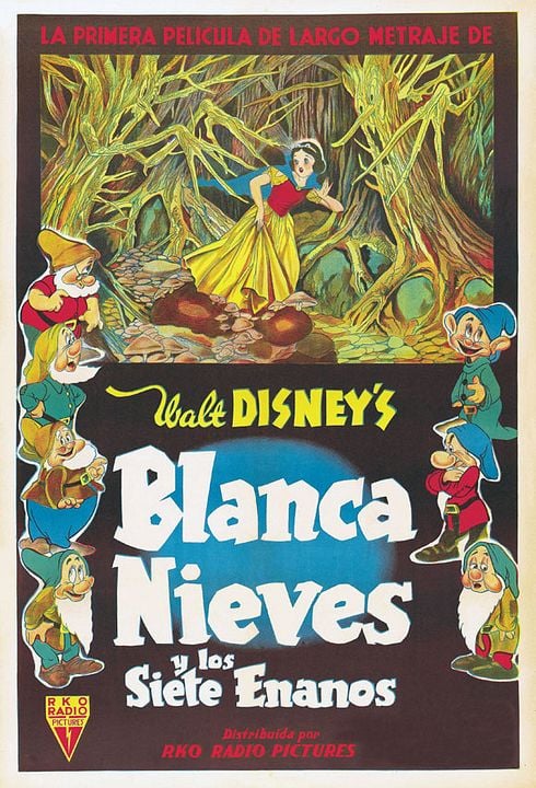 Blancanieves y los siete enanos : Póster