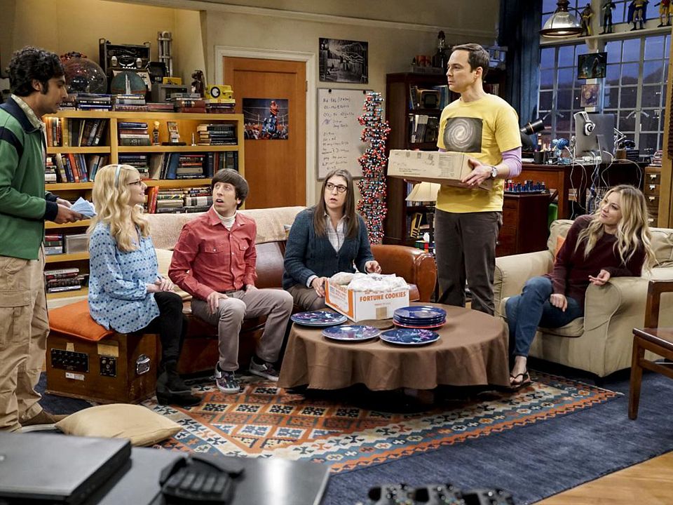 The Big Bang Theory : Foto Simon Helberg, Mayim Bialik, Kaley Cuoco, Jim Parsons, Kunal Nayyar, Melissa Rauch