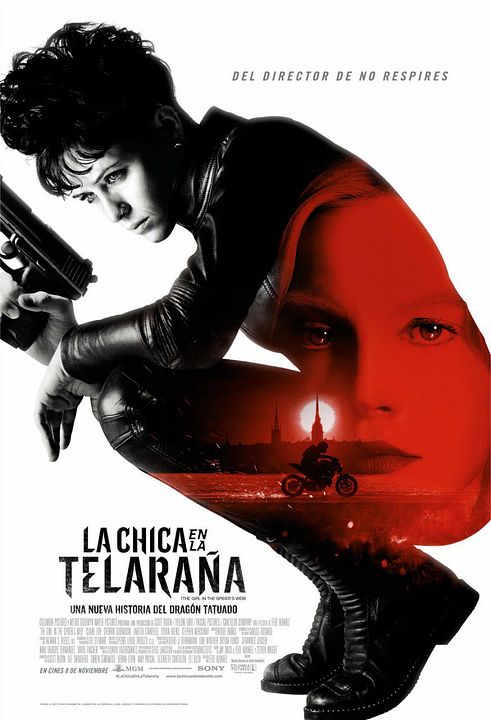 La chica en la telaraña : Póster