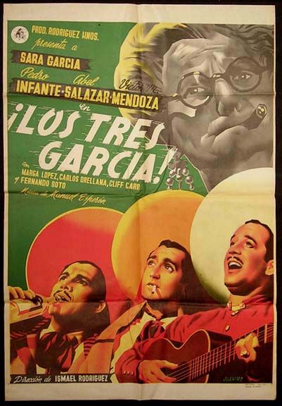 Los tres García : Póster