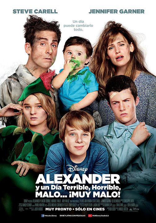 Alexander y un día terrible, horrible, malo... ¡muy malo! : Póster