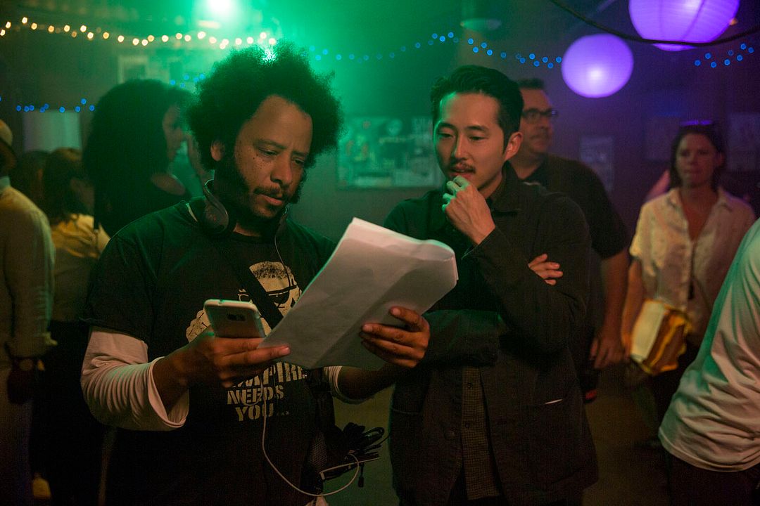 Sorry to bother you : Foto Boots Riley, Steven Yeun
