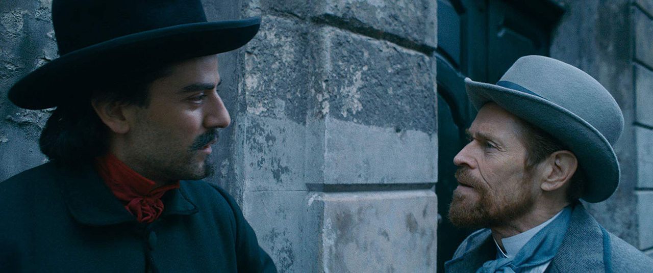 Van Gogh en la puerta de la eternidad : Foto Oscar Isaac, Willem Dafoe