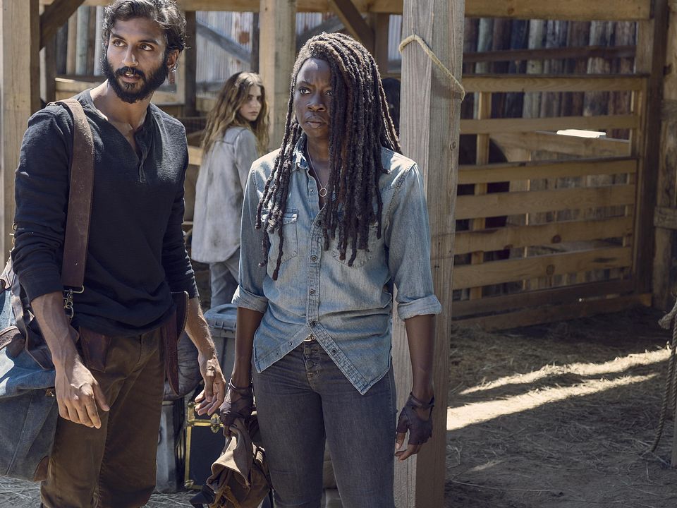 The Walking Dead : Foto Danai Gurira, Nadia Hilker, Avi Nash