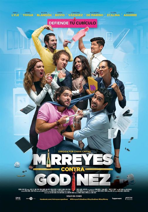 Mirreyes contra godínez : Póster