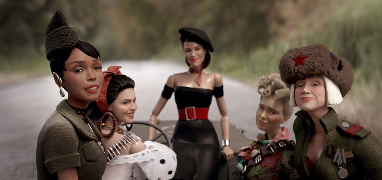 Bienvenidos a Marwen : Foto Janelle Monáe, Leslie Zemeckis, Gwendoline Christie, Eiza Gonzalez, Merritt Wever