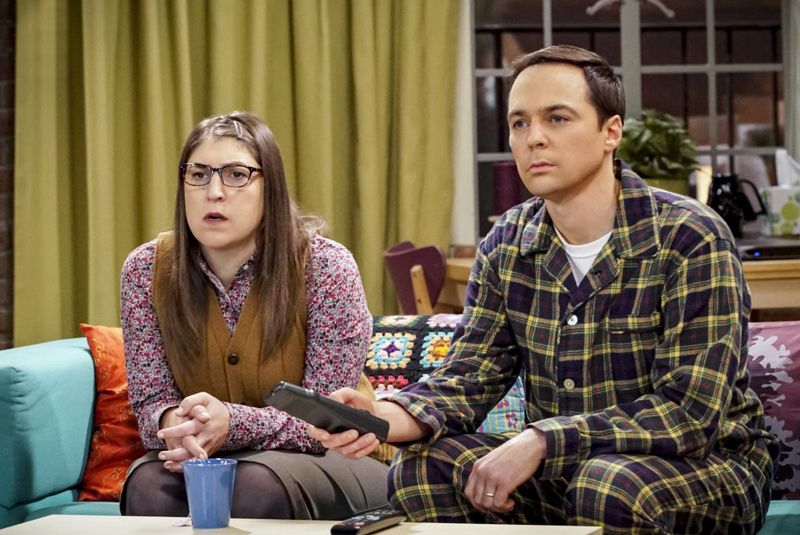 The Big Bang Theory : Póster Mayim Bialik, Jim Parsons