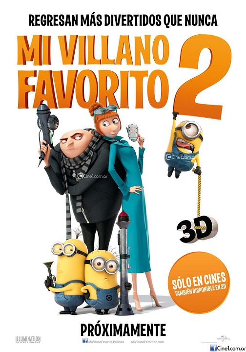 Mi villano favorito 2 : Póster