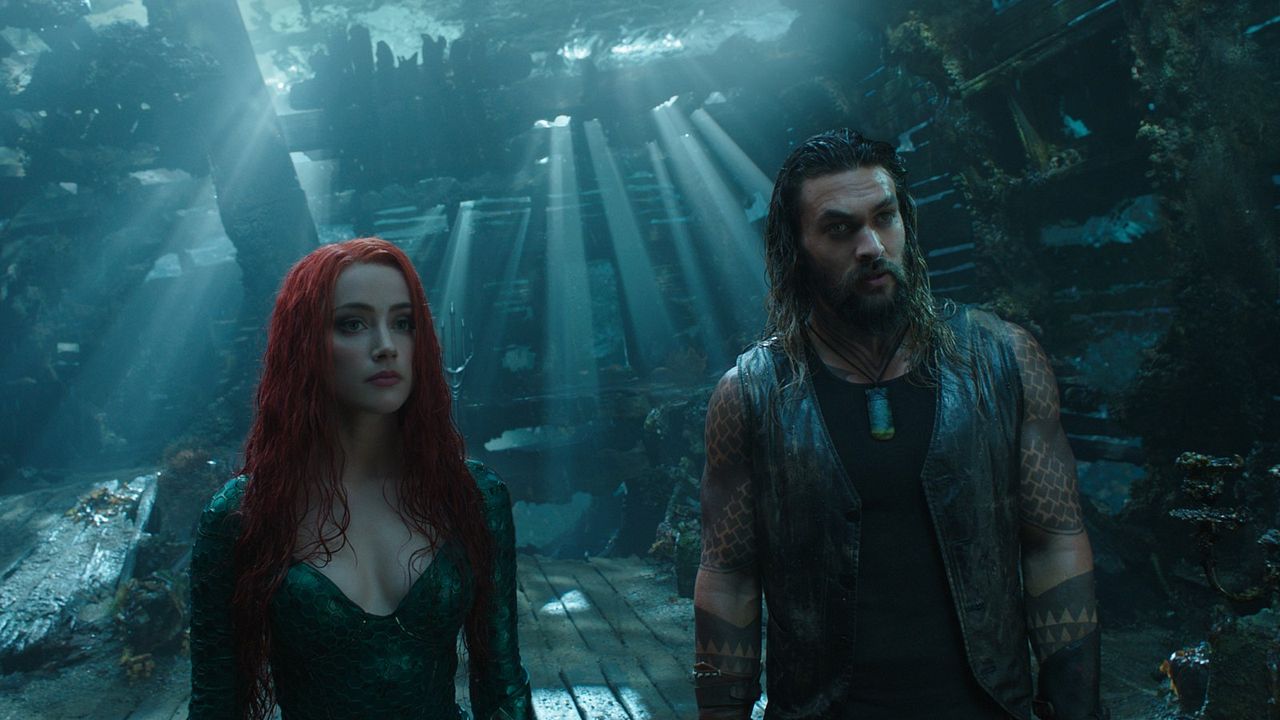 Aquaman : Foto Amber Heard, Jason Momoa