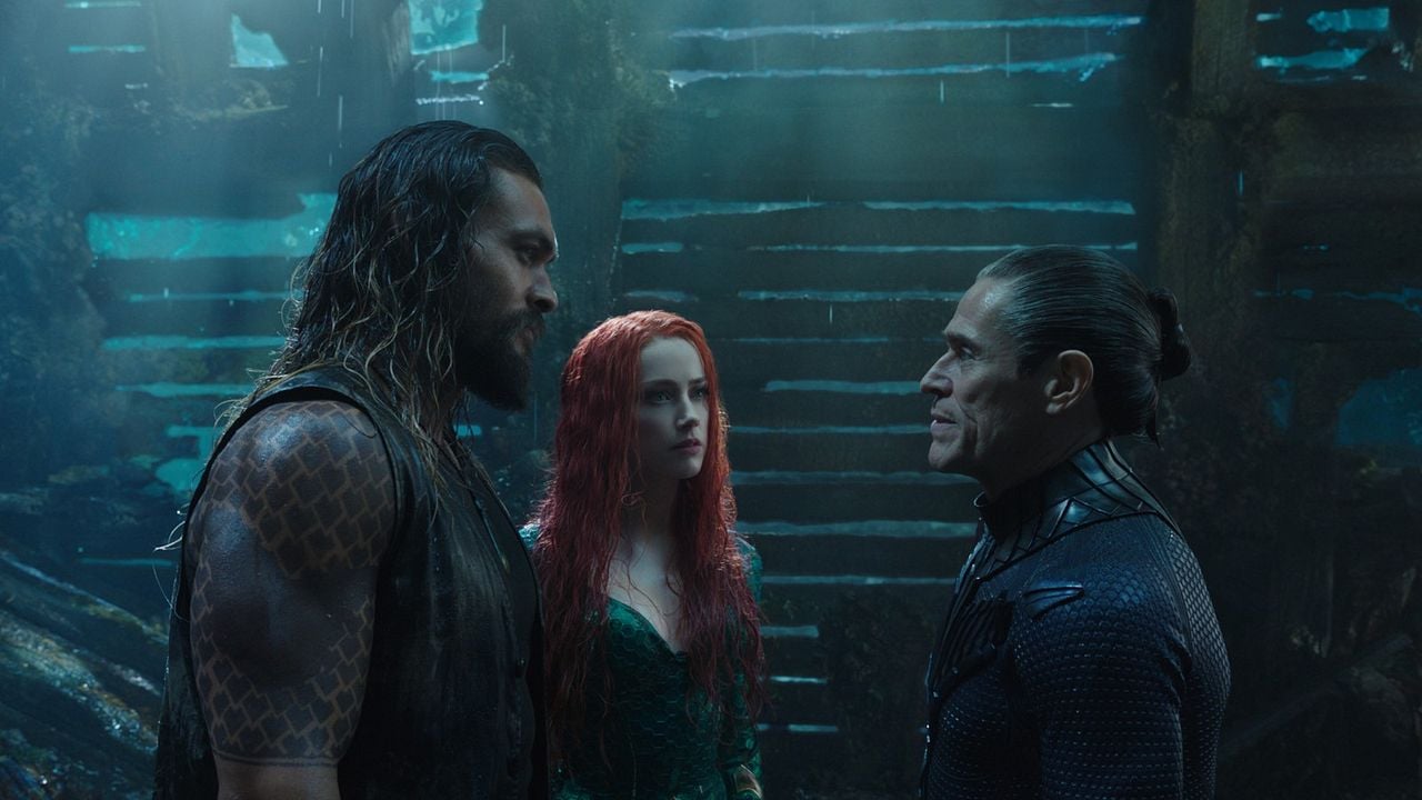 Aquaman : Foto Amber Heard, Jason Momoa, Willem Dafoe