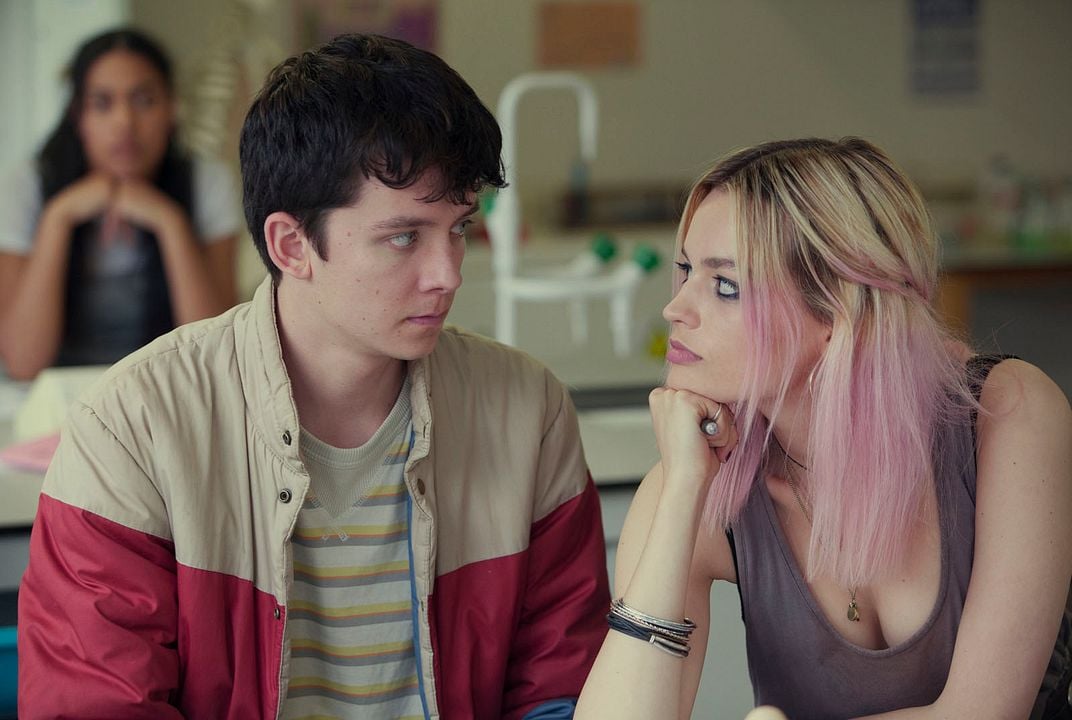 Sex Education : Foto Asa Butterfield, Emma Mackey