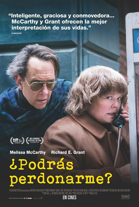 ¿Podrás perdonarme? : Póster