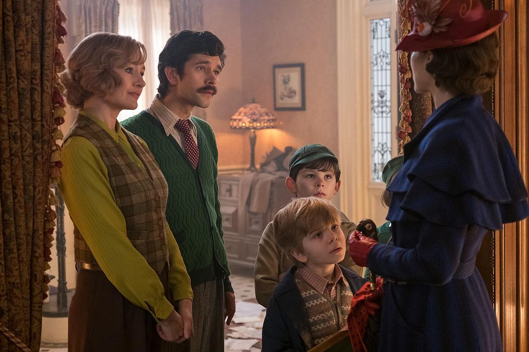 El regreso de Mary Poppins : Foto Emily Mortimer, Ben Whishaw