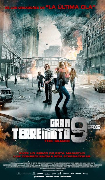 Gran terremoto 9 grados : Póster