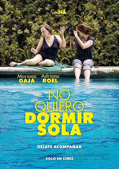 No quiero dormir sola : Póster