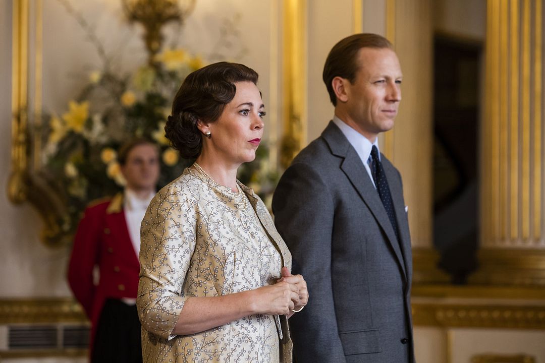 Foto Tobias Menzies, Olivia Colman