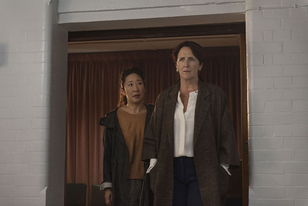 Killing Eve : Foto Fiona Shaw, Sandra Oh