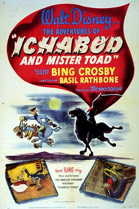 Las aventuras de Ichabod y el Sr Sapo : Póster