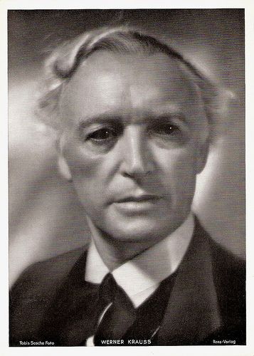 Póster Werner Krauss