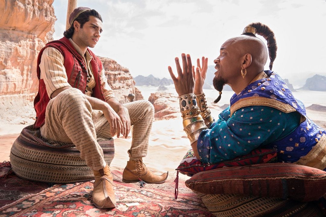 Aladdin : Foto Will Smith, Mena Massoud