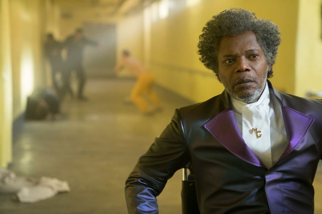 Glass : Foto Samuel L. Jackson