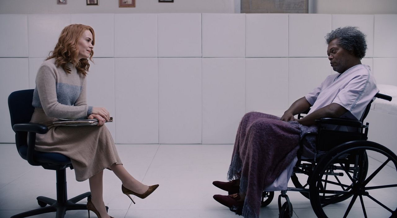 Glass : Foto Samuel L. Jackson, Sarah Paulson