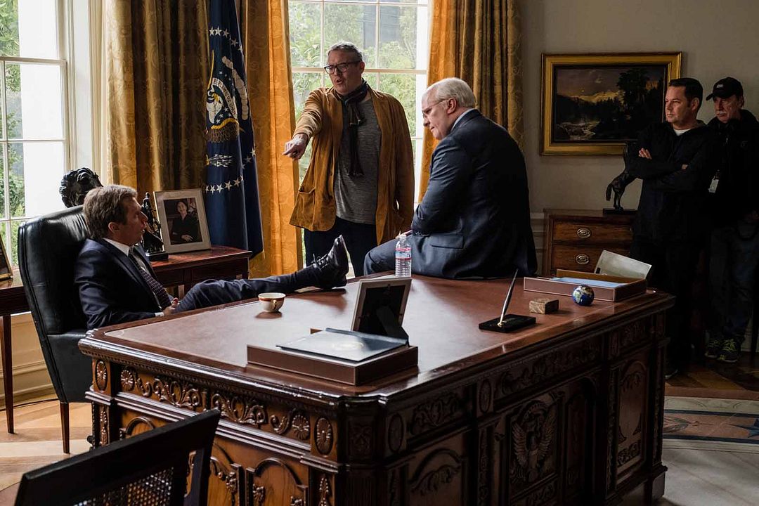 El vicepresidente: más allá del poder : Foto Steve Carell, Adam McKay, Christian Bale